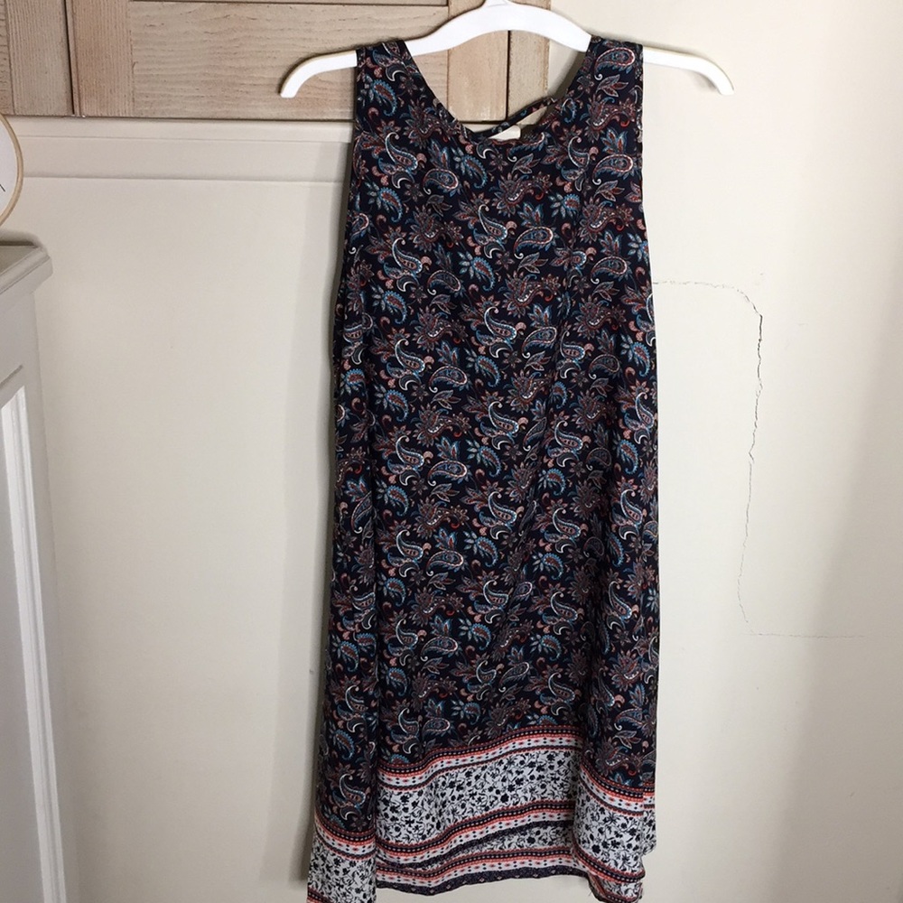 Patterned dres